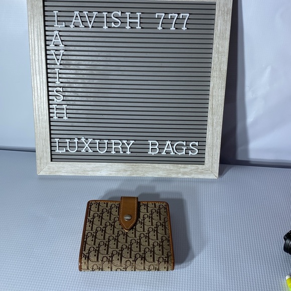 Dior short wallet vintage light coin mark only call out - Picture 9 of 10